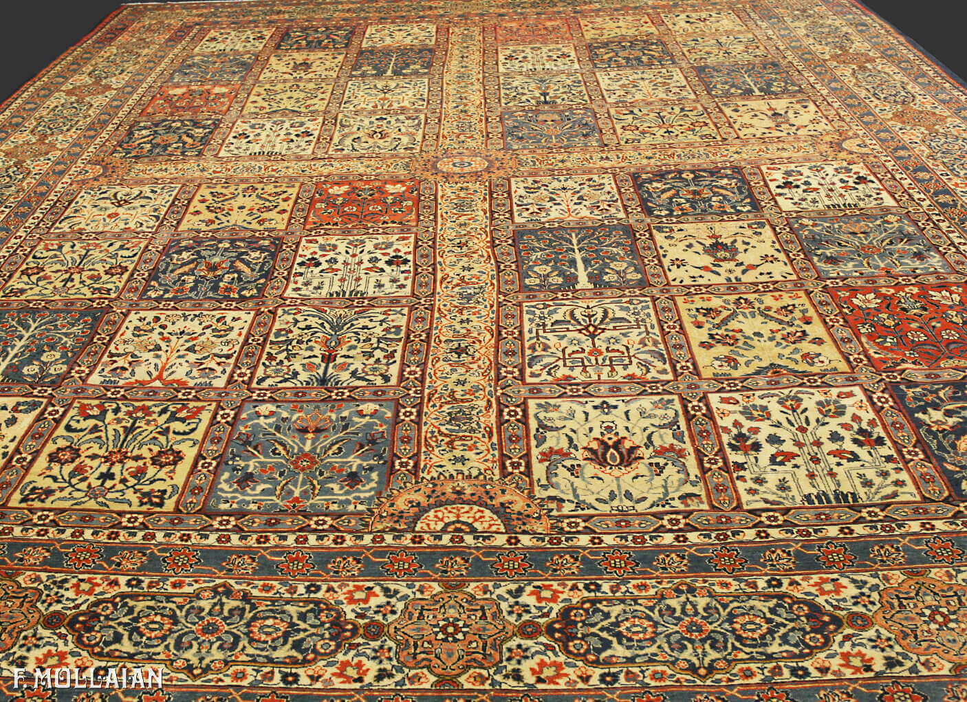 Teppich Persischer Antiker Tabriz n°:65842787